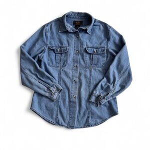 Route 66 Light Blue Denim Shirt